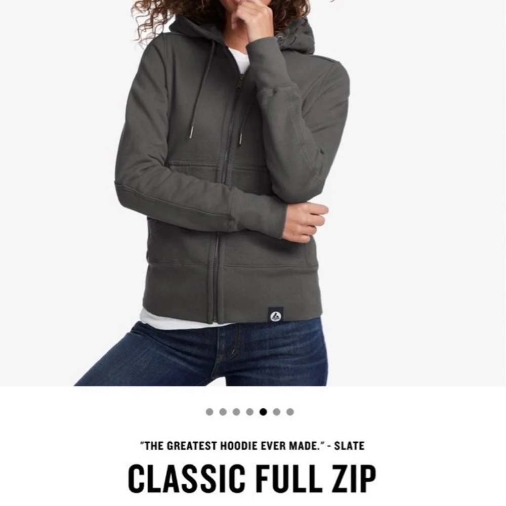 American giant full zip sweatshirt